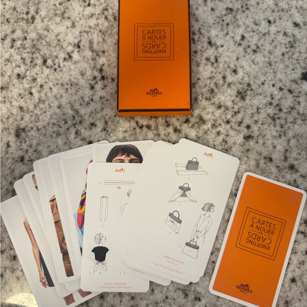Carte à nouer Hermes Knotting Cards